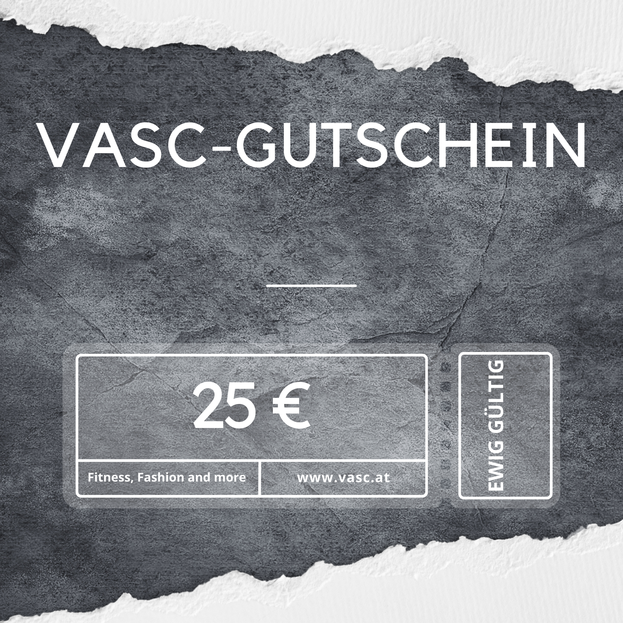 VASC Gutschein - 25€