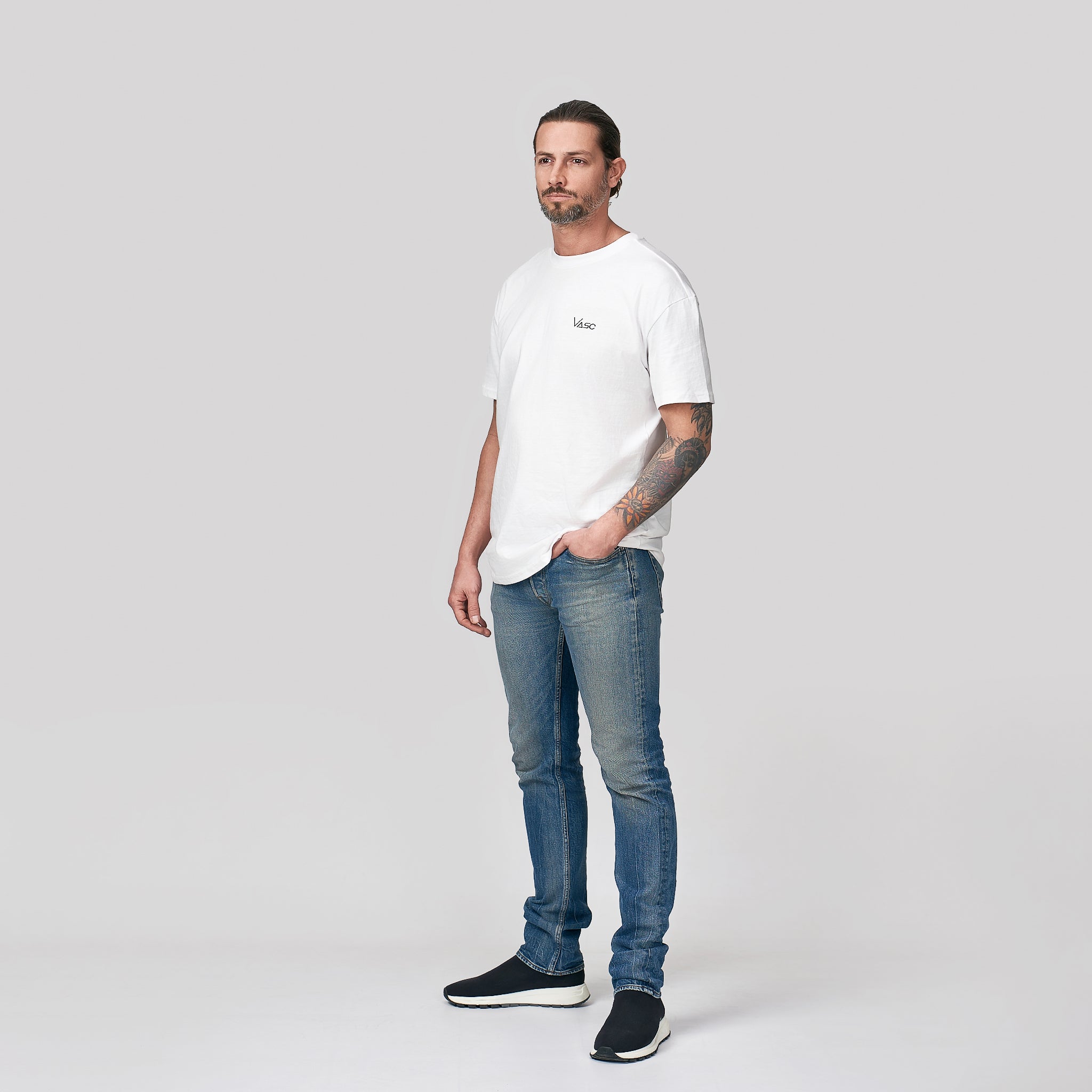 0124. Simplicity Shirt - Weiß